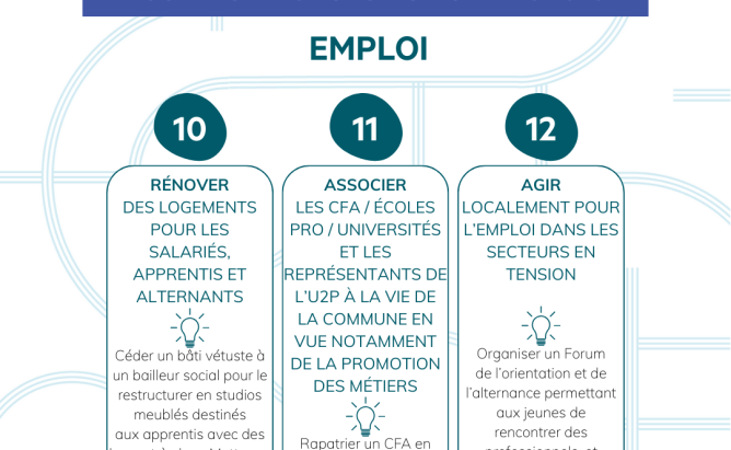 L'U2P et les municipales 2026 suite